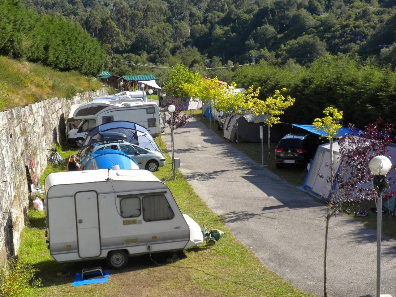 Camping Praia fluvial de Maceira