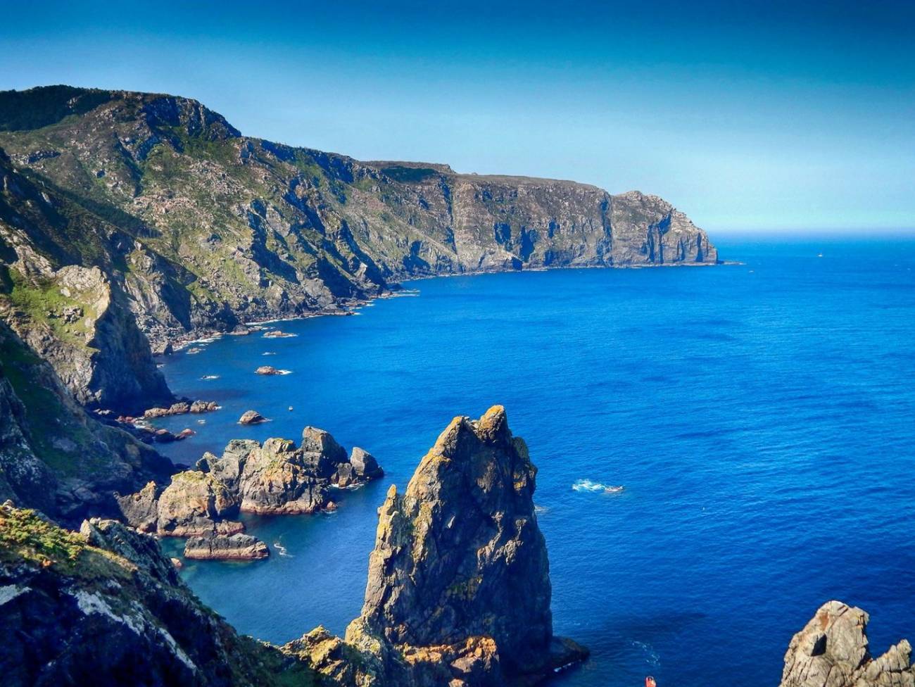 Faro y entorno de cabo Ortegal