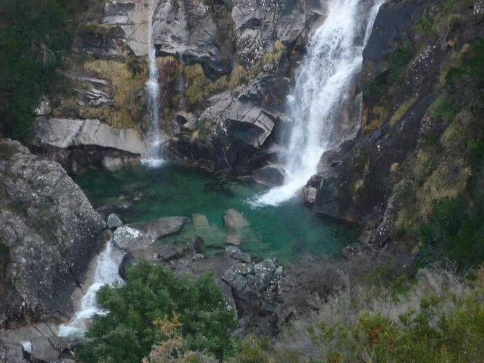 Cascada y pozas Corga da Fecha
