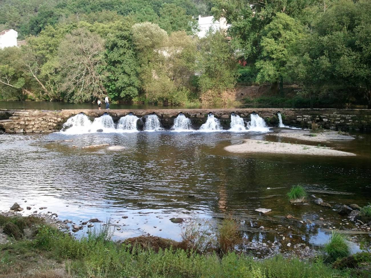 Playa fluvial A Veronza