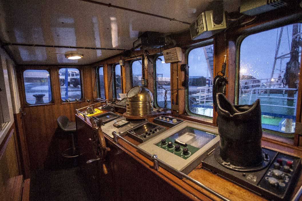 Barco museo Boniteiro reina del Carmen