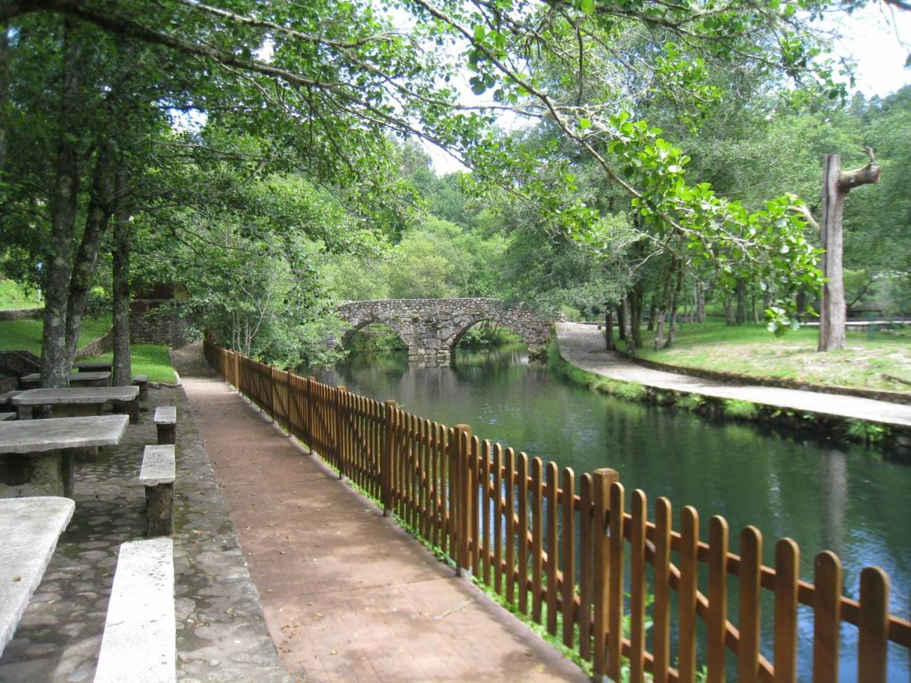 Praia fluvial de Maceira